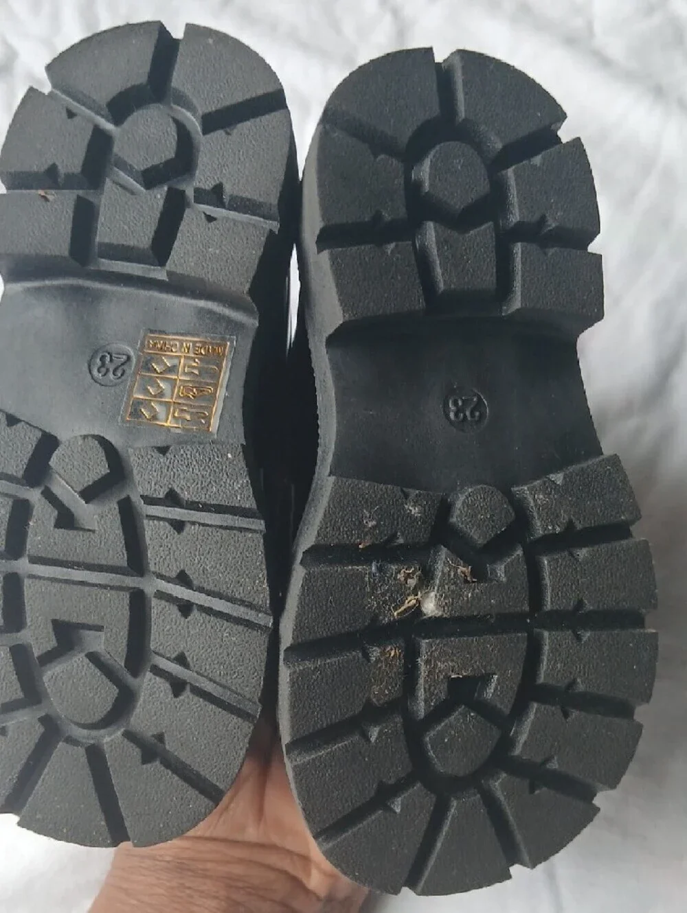 Kids Patent Black Buckle Loafers